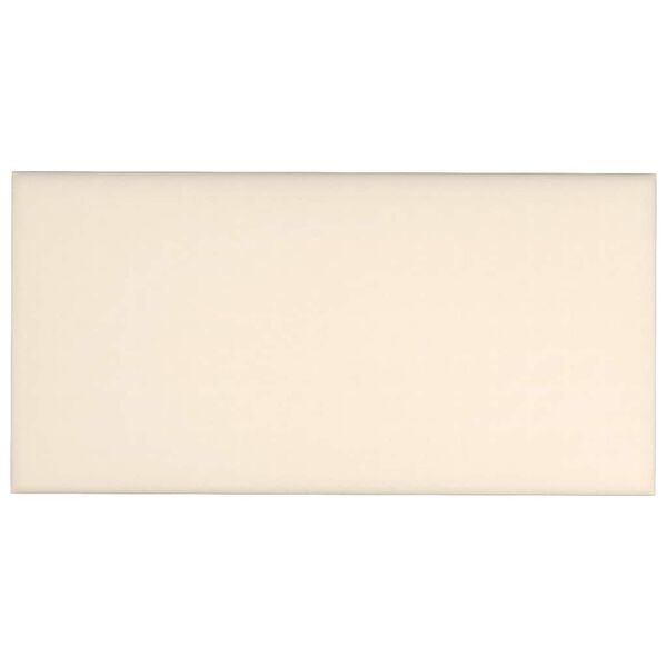 vidaXL Wandpaneele 12 Stk. Creme 30x15 cm Samt 0,54 m&sup2;