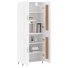 vidaXL Highboard Wei&szlig; 69,5x34x180 cm Holzwerkstoff