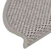 vidaXL Treppenmatten Selbstklebend Sisal-Look 15 Stk. 65x21x4 Silbern