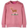 vidaXL Kinder-Sweatshirt Himbeerrosa 104