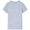 Kinder-T-Shirt Grau 104