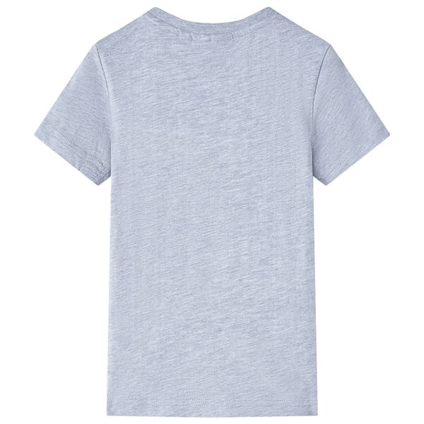 Kinder-T-Shirt Grau 104