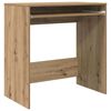 vidaXL Tisch Eiche handwerklich 77,5 x 43 x 79 cm Holzwerkstoff