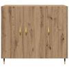 vidaXL Sideboard Artisan-Eiche 90 x 34 x 80 cm Holzwerkstoff