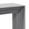 vidaXL Bartisch Grau Sonoma 102x50x103,5 cm Holzwerkstoff