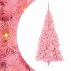 vidaXL Weihnachtsbaum Rosa 210 cm PVC