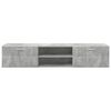 vidaXL Holzschrank Beton Grau 150 x 39 x 30 cm Holzwerkstoff
