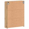 vidaXL Badezimmerspiegelschrank TULUM Artisan-Eiche 60 x 16,5 x 78 cm