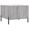 vidaXL Couchtisch Grau Sonoma 50x50x40 cm Holzwerkstoff