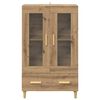 vidaXL Highboard Artisan-Eiche 70 x 31 x 115 cm Holzwerkstoff