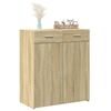 vidaXL Sideboard Sonoma-Eiche 80x42,5x93 cm Holzwerkstoff