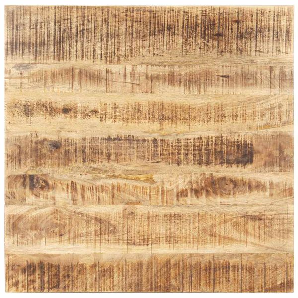 vidaXL Tischplatte Massivholz Mango 15-16 mm 80x80 cm