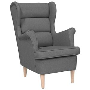 vidaXL Sessel Dunkelgrau 74x84x100 cm Stoff