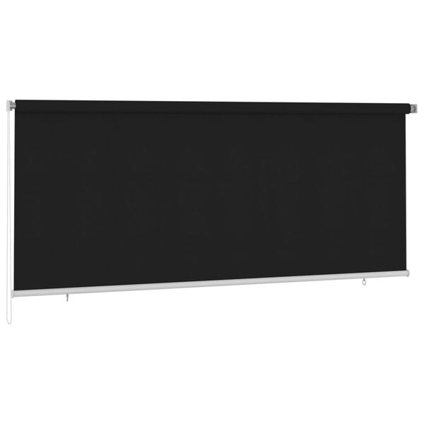 vidaXL Au&szlig;enrollo 350x140 cm Schwarz