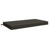vidaXL Sitzkissen SOEST 100 % Polyester Anthrazit 120 x 80 x 10 cm