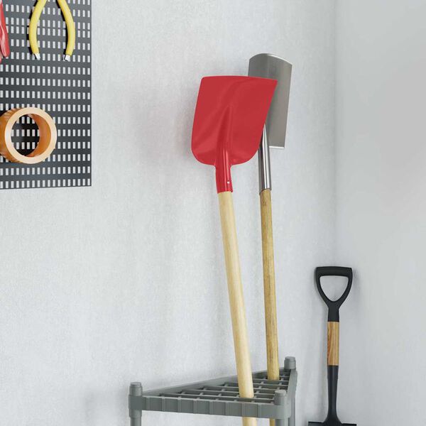 vidaXL Schaufelkopf 4 pcs Rot 32 x 24,5 cm Pulverbeschichteter Stahl