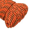 vidaXL Bootsseil Orange 5 mm 25 m Polypropylen