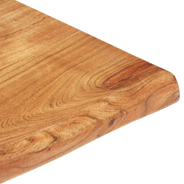 vidaXL Couchtisch mit Baumkanten 60x60x40 cm Massivholz Akazie