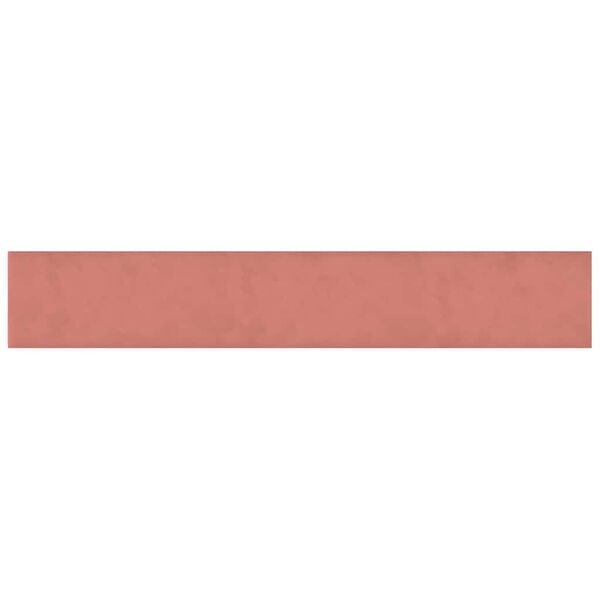 vidaXL Wandpaneele 12 Stk. Rosa 90x15 cm Samt 1,62 m²