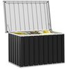 vidaXL Gartenbox Anthrazit 109x67x65 cm