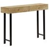 vidaXL Konsolentisch Massivholz Mango 102x30x79 cm