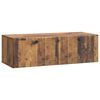 vidaXL Wandmontierter TV-Schrank Altholz 98 x 41 x 30 cm Holzwerkstoff