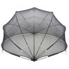 vidaXL Pool-Dome Schwarz 500 x 500 x 236 cm
