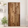 vidaXL Hochschrank mit Regal Altholz 80 x 39 x 178 cm Holzwerkstoff