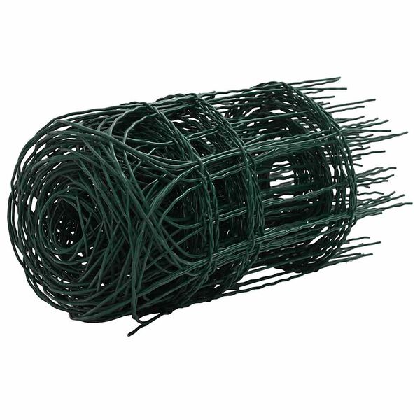 vidaXL Beetzaun Pulverbeschichtetes Eisen 10x0,4 m