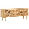 vidaXL TV-Schrank 120x30x45 cm Mangoholz Massiv