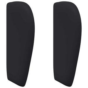 vidaXL Kopfteil Ohr Schwarz 40 x 23 x 6 cm PVC
