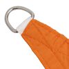 vidaXL Sonnensegel Oxford-Gewebe Quadratisch 5x5 m Orange