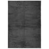 vidaXL Teppich IZA Kurzflor Skandi-Stil Anthrazit 160x230 cm
