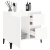 vidaXL Badschrank Weiß 65x33x60 cm Holzwerkstoff