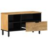 vidaXL TV-Schrank Braun 80x33x46 cm Massivholz Mango