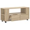 vidaXL TV-Schrank Sonoma-Eiche 102x34,5x43 cm Holzwerkstoff
