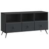 vidaXL TV-Schr&auml;nk Schwarz 102 x 34,5 x 50 cm Holzwerkstoff