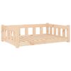 vidaXL Hundebett 95,5x65,5x28 cm Massivholz Kiefer