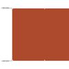 vidaXL Senkrechtmarkise Terrakotta 100x1200 cm Oxford-Gewebe
