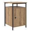 vidaXL Nachttisch Artisan-Eiche 40 x 42 x 60cm Holzwerkstoff