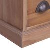 vidaXL TV-Schrank 120×30×40 cm Massivholz Teak