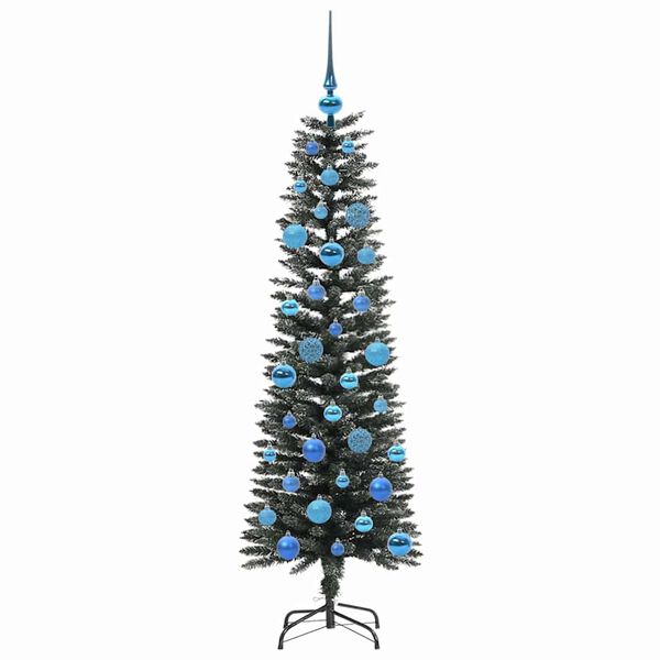 vidaXL K&uuml;nstlicher Weihnachtsbaum mit 150 LEDs mit St&auml;nder Gr&uuml;n 150 cm