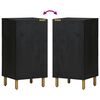 vidaXL Sideboard Schwarz 40x33x75 cm Holzwerkstoff
