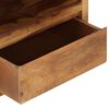 vidaXL Nachttisch Massivholz Akazie 40&times;30&times;35 cm