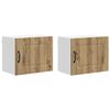vidaXL Geschirrsp&uuml;lerfront Kalmar 2 pcs Artisan-Eiche 50 x 31 x 40 cm