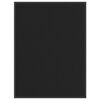 vidaXL Fußmatte 80x120 cm Schwarz