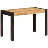 vidaXL Esstisch 120x60x76 cm Massivholz Mango