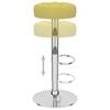 vidaXL Barhocker 2 Stk. Grün Stoff