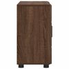 vidaXL Sideboard mit Regal Braun Eichen-Optik 88,5 x 30,5 x 55,5 cm