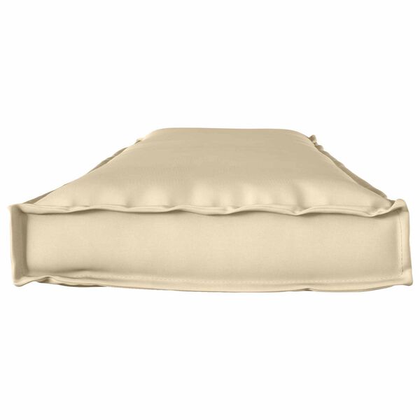 vidaXL Kissen Beige 140 x 40 x 8 cm Oxford-Stoff